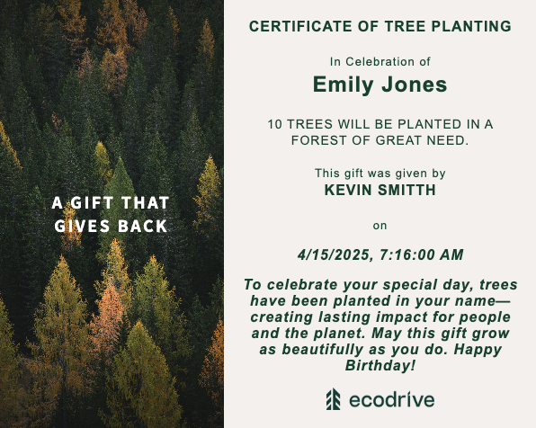 GIFT TREES